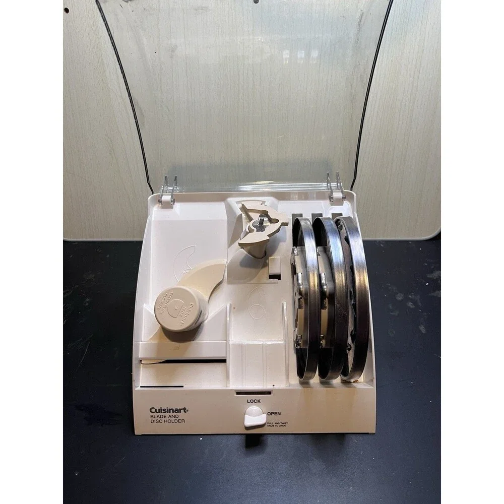 Cuisinart Blade And Disc Holder With Blades Vintage Dough Blade Vintage